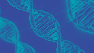 rendered dna helix