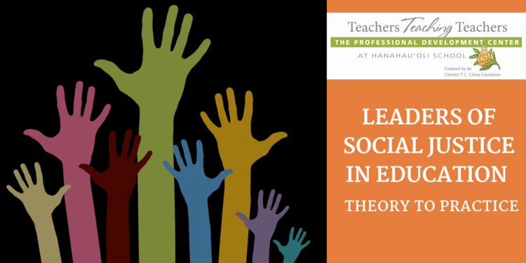 leaders of social justice in education graphic